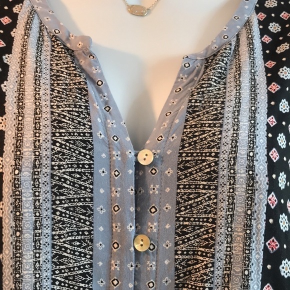 J. Jill 100% Rayon Button Down Floral Top Size S - Picture 6 of 13